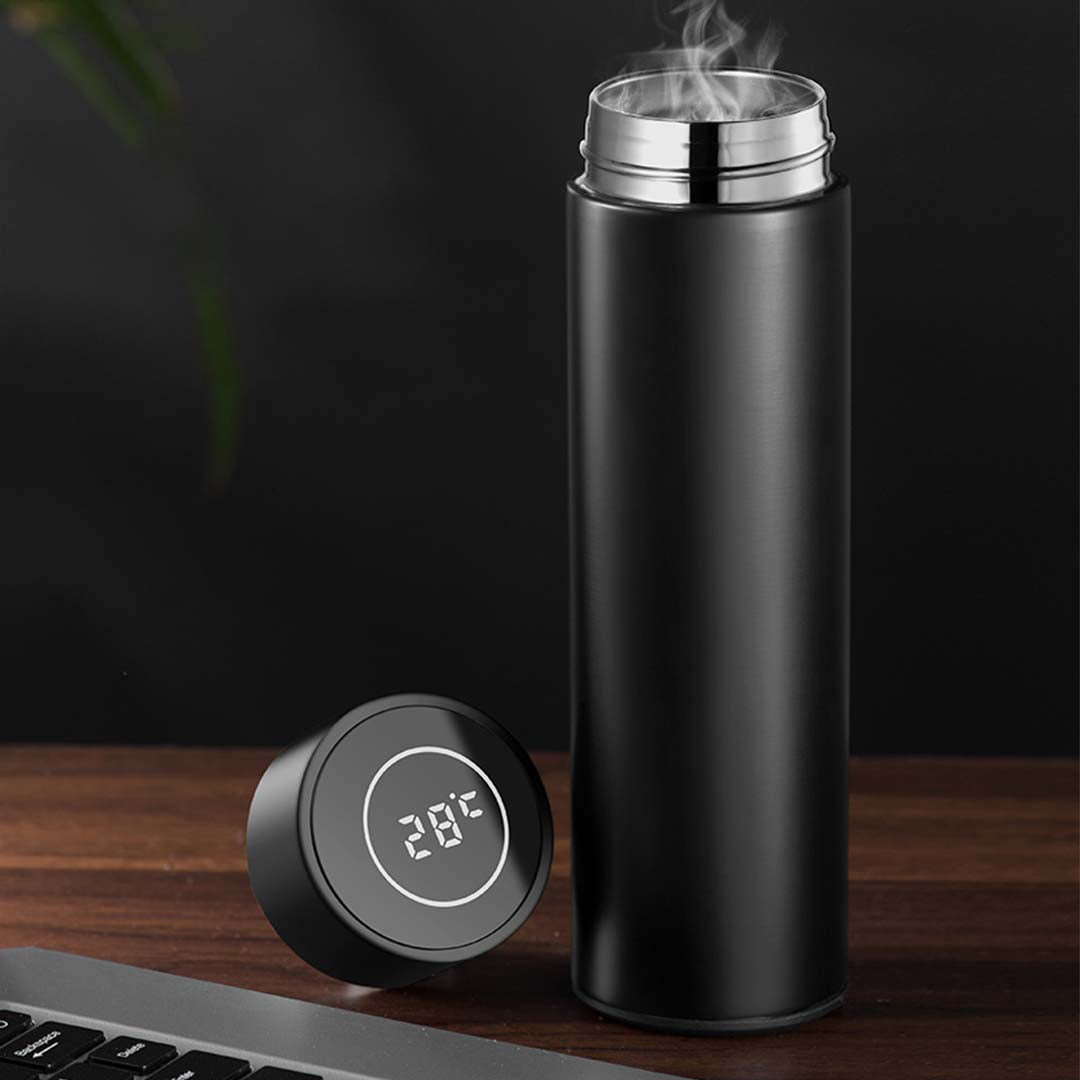 500ML Stainless Steel Smart LCD Thermometer