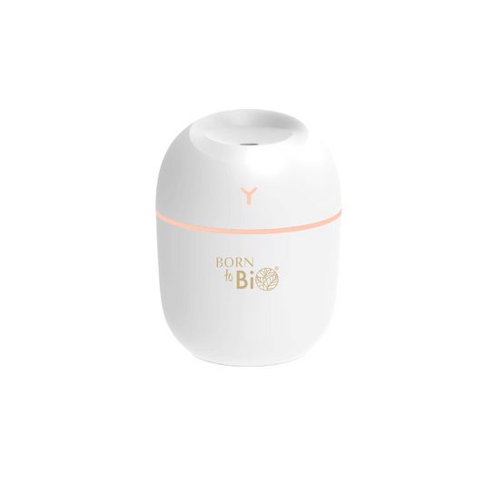 White portable humidifier-0