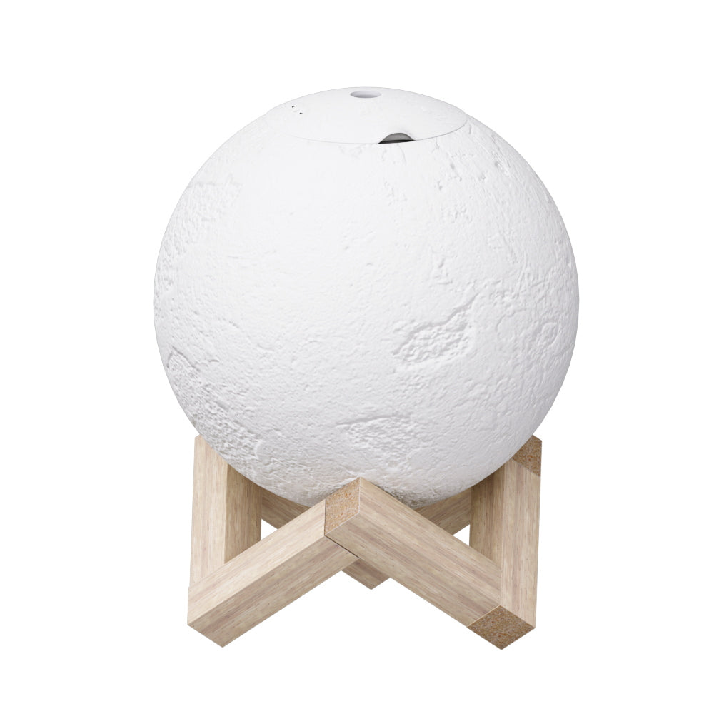 NNEDSZ Aroma Diffuser LED Moon Lamp 880ml-0