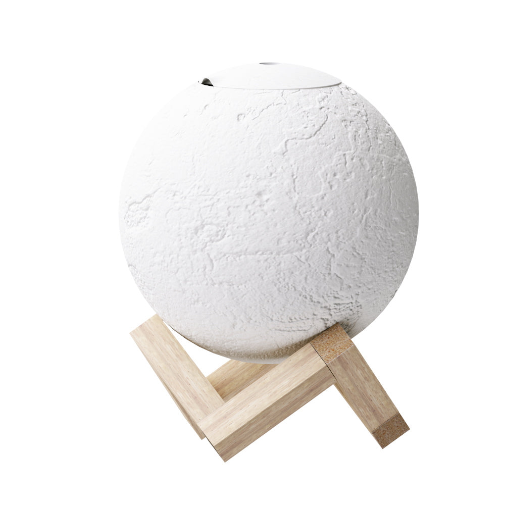 NNEDSZ Aroma Diffuser LED Moon Lamp 880ml-2