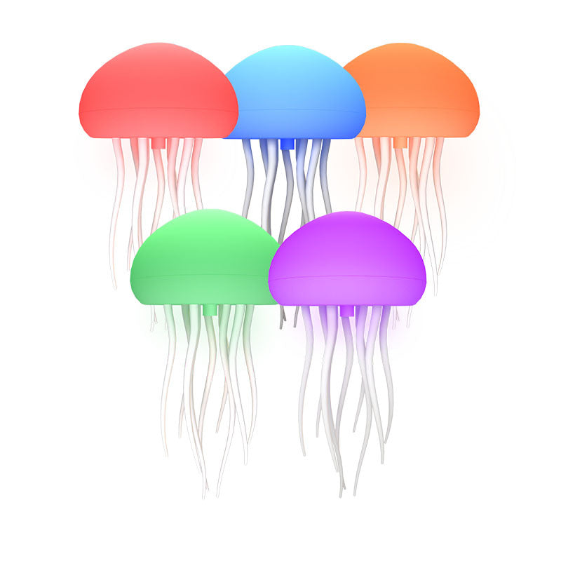 NNEDSZ Hanging Style Jellyfish Shaped Night Light - 1000mAh Rechargeable LED Lamp-4